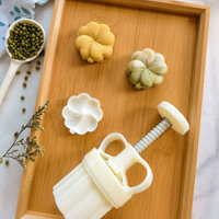 50g khuôn bánh trung thu Cỏ Bốn Lá dụng cụ làm bánh Tết Trung thu khuôn bánh dụng cụ làm bánh đậu xanh bánh khoai mỡ chiên giòn