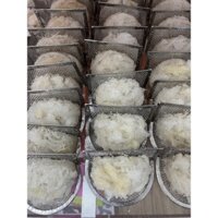 50g Yến tinh chế sơ mướp phủ sợi ngắn và chân yến nguyên chất 100% (Hàng loại 1) Set kèm đồ chưng và túi giấy đầy đủ.