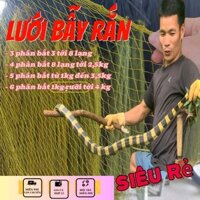 50m lưới bẫy rắn mắt 3p, 4p, 5p, 6p siêu rẻ