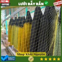50m Lưới bẫy rắn thái lan tàng hình, mắt lưới 3p, 4p, 5p bắt từ 200gr đên 3kg, hàng loại 1