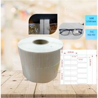 50m Tem dán giá vàng, tem nữ trang decal PVC