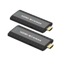 50M Wireless HDMI Extender 1080P Transmitter Receiver Splitter Extender 1x2 Dual Display Adapter Dongle for PS4 PC TV Mo
