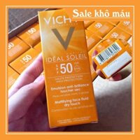 [50ML] Kem Chống Nắng Không Gây Nhờn Rít Không Màu SPF50 Vichy Capital Soleil - Cam Kết Mỹ Phẩm Chính Hãng