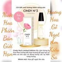 (50ml) Nước hoa Cindy N03 Limited Edition