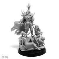 50mm War Hammer40K GK Albuginea Resin Soldier Model Need to Assemble and Color by Yourself ZC-2214 E35A