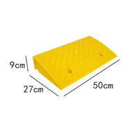 50x27x9cm Dốc bục lên xuống, bậc cầu dắt xe ô tô, xe máy xe đạp, cầu dắt xe, bục lên xuống xe, có lỗ chờ bắt ốc cố định