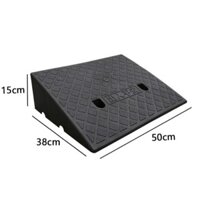 (50x38x cao 15cm) Dốc bục dắt xe máy, cầu dắt xe máy, bậc cho xe lên xuống, bục ô tô, cầu cho ô tô lên xuống cao 15cm