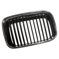 51138122237 Bên Trái Trước Hood Cản Thận Lưới Tản Nhiệt Nhựa Phù Hợp Cho Xe BMW E36 318is 325i M3 Coupe 1992 1993 1994 1995 1996 1997