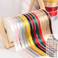 [52] 0.6-4cm Ruy Băng Vải Ruy Băng Nướng Bánh Hộp Quà Tặng Bó Hoa Bao Bì Dây Nơ Dây Đeo Trang Trí Tóc Ruy Băng Bán Buôn