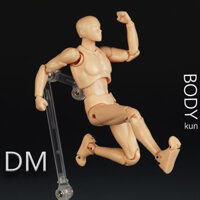 52 SHF Nam nữ Body Painting Sketch Con búp bê Mỹ thuật Truyện tranh Màu xám Luxury DM Editio