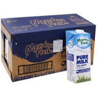 [5/2021] Sữa Meadow Fresh nguyên kem hộp 1 lít thùng 12 hộp