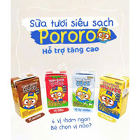 5/2025 Sữa Pororo F&B Hàn Quốc (Socola) cho bé 1 tuổi 140ml