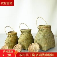 5221 Người Khen ngợi Giỏ Cá Đạo Cụ Giỏ Tre Eel Lồng Tre Dệt Câu Cá Bắt Lồng Tre Có Nắp Bắt Cá Giỏ Tre Dệt Tay Sản Phẩm Tre