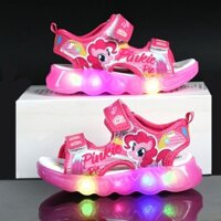 523 Bộ Sưu Tập Người 2024 Hoạt Hình Công Chúa Trẻ Em Dép My Little Pony Dễ Thương Bé Gái Đế Mềm Giày Đi Biển Dép Hợp Thời Trang 2.27