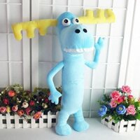52cm Đồ chơi nhồi bông Happy Tree Friends Lumpy HTF, búp bê hươu mềm mại, gối đệm hoạt hình, quà sinh nhật cho trẻ em, sưu tầm cho người hâm mộ