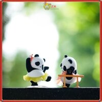 52toys Gấu Trúc Cuộn Béo Trẻ Ba Lê Đài Loan Phim Truyền Hình Hộp Mù Thời Trang Chơi Tay Gấu Trúc Đồ Trang Trí