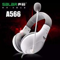 53 Salar/Sound A566, Tai Nghe Máy Tính Để Bàn, Tai Nghe Trò Chơi Điện Tử, Tai Nghe Mạch Vành, Tr