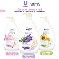 [530g] Sữa Tắm Dove Dưỡng Thể Căng Bóng Da Chiết Xuất Từ Thiên Nhiên Nouishing Secret #HƯƠNG THẢO VÀ OẢI HƯƠNG