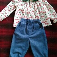 5,4 kg vải may quần áo