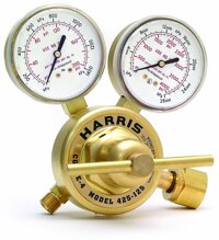 540 CGA Inlet Connection, Male Fitting, 125 PSI, Oxygen, Welding Regulator