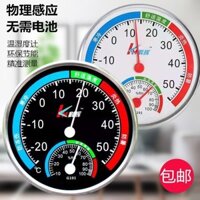 5419 Đánh giá tích cực Nhiệt kế Kehui cho gia đình, đồng hồ đo nhiệt độ khô và ướt trong nhà, đồng hồ đo độ ẩm chính xác cao, nhiệt kế treo tường/3.1