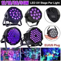 54w LED Disco UV Violet DMX Stage Par Light Pro Dj Máy chiếu Tia cực tím Đèn đen cho bữa tiệc sinh nhật Câu lạc bộ sơn cơ thể Neon