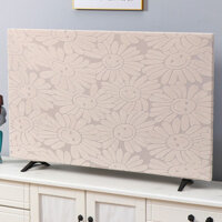 55-65 inch TV bụi bao phủ, đơn giản tất cả bao gồm màu rắn đàn hồi chống bụi trang trí vải bao phủ