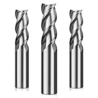 55 -Degree Thép phay máy cắt 3 lưỡi dao bằng nhôm bằng nhôm phay đặc biệt Cuttance Vonsten Steel Cutter CNC Xử lý Máy cắt phay đứng đứng khoan inox Mũi khoan