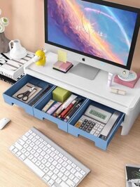 55 Đức Màn Hình Máy Tính Tăng Chiều Cao Rack Bàn Phím Đa Chức Năng Pad Cao Carrier Văn Phòng Des