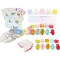 55 Món  Sơ Sinh Áo Trắng Bác Sĩ Cho Bé 2-8Kg (10 Tã Dán,10 Áo,5 Khăn Sữa,5 Nón,10 Đôi Bao Tay,10 Đôi Bao Chân,5 Lót)