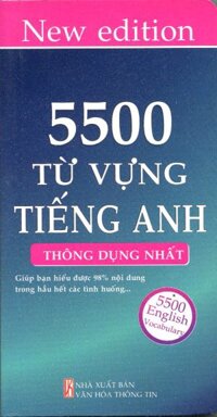 5500 Từ Vựng Tiếng Anh Tái Bản