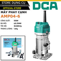 550W Máy phay gỗ cầm tay 6/6.35mm DCA AMP04-6 | Máy soi mọng phay alu, gỗ | Máy cắt mép M1P-FF04-6