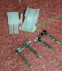 5557 5559 Đầu cắm servo motor 2 chân 1x2 4.2mm cả bộ đực cái, đầu cắm 2 chân, Jack cắm 2 chân