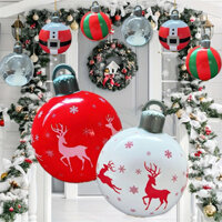 55cm Bóng Giáng Sinh Bơm Hơi Khổng Lồ PVC Treo Trang Trí Giáng Sinh Bơm Hơi Trong Nhà Ngoài Trời Quà Giáng Đồ Trang Trí Cho Cây Sân Bãi Cỏ Hiên Nhà Ngày Lễ Trang Trí Lễ Hội
