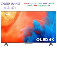 55Q646 - Google Tivi QLED TCL 4K 55inch 55Q646 - Hệ điều hành Google TV -