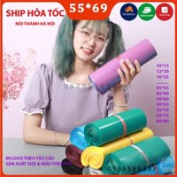 55x69 Túi Đóng Hàng Chăn Ga Gối Cỡ Lớn, Bì Nilon Goi Hang Tranh Tường, Bao Tui Niem Phong Loại  iZamo