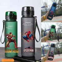 560ml Botol air Spiderman Iron Man Avengers Họa tiết Chai nước trẻ em Botol air Budak 🇾 🇾 🇾 🇾 🇾