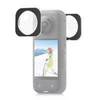 [562] Miếng dán cường lực camera insta360 X3 Puluz