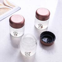 5634 Người Tổ Chim Đóng Chai Phụ Thủy Tinh Tức Thì Kín Lọ Kích Thước Nhỏ Có Nắp Thực Phẩm Hộ Gia Đình Có Thể May Được Hấp Sữa Chua Chịu Nhiệt Độ Cao 007 1