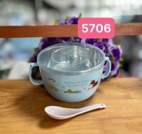 5706-1 – Ca cháo 2 Quai bọc nhựa