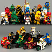58 Chiếc Ninjago Nhân Vật Khối Xây Dựng Nhân Vật Đồ Chơi, Ninjago Minifigures Xe Máy Bộ Xây Dựng, Đồ Chơi Xếp Hình Lắp Ráp Giáo Dục Cho Trẻ Em