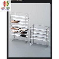 5/8/11 Tầng, Kệ Mica trưng bày Trang Điểm, Giá Đựng Đồ Phòng Tắm,Son Môi Sơn Móng Tay Bút Kẻ Chân Mày Phấn Mắt, lắp ghép