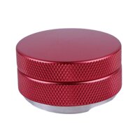 58mm Base Coffee Tamper Adjustable Stainless Steel Press Tool Three Angle - Red