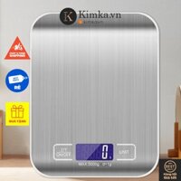 (591) Cân Tiểu Ly Inox Khổng Rỉ Điện Tử Sạc Pin 5kg