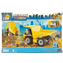 Đồ chơi lắp ráp xe ben công nghiệp Cobi 1665