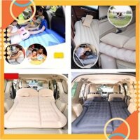 [5❤️][FREESHIP] BỘ NỆM GỐI HƠI, GIƯỜNG HƠI DU LỊCH CHO XE HƠI, Ô TÔ - MÁY BƠM HƠI MINI [HCM]