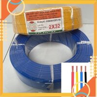 [5❤️][FREESHIP] CUỘN DÂY ĐIỆN ĐÔI HÒA HIỆP 2*24 - 2*32 - 2*52 DÀI 90m - ĐIỆN 12V DÀI 100m [HCM]