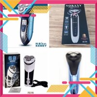 [5❤️][FREESHIP] MÁY CẠO RÂU 3 LƯỠI SOKANY SK-378, KEMEI KM-7390, RUIYING FS198, PS197 CAO CẤP [HCM]