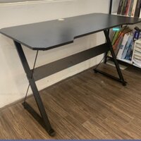 [5C] Bàn làm việc, bàn gaming chữ Z, bàn chân sắt mặt gỗ MDF kích thước 1m 1.2m