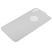 5D Back Cover 9H Tempered Glass Protector Film for iPhone XR 6.1 White